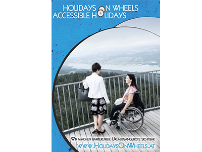 Postkarte - Holidays on Wheels